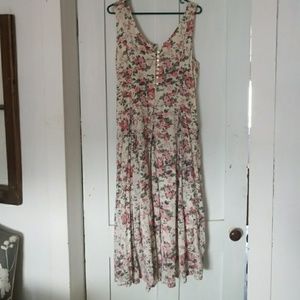 Beautiful flowing spring dress